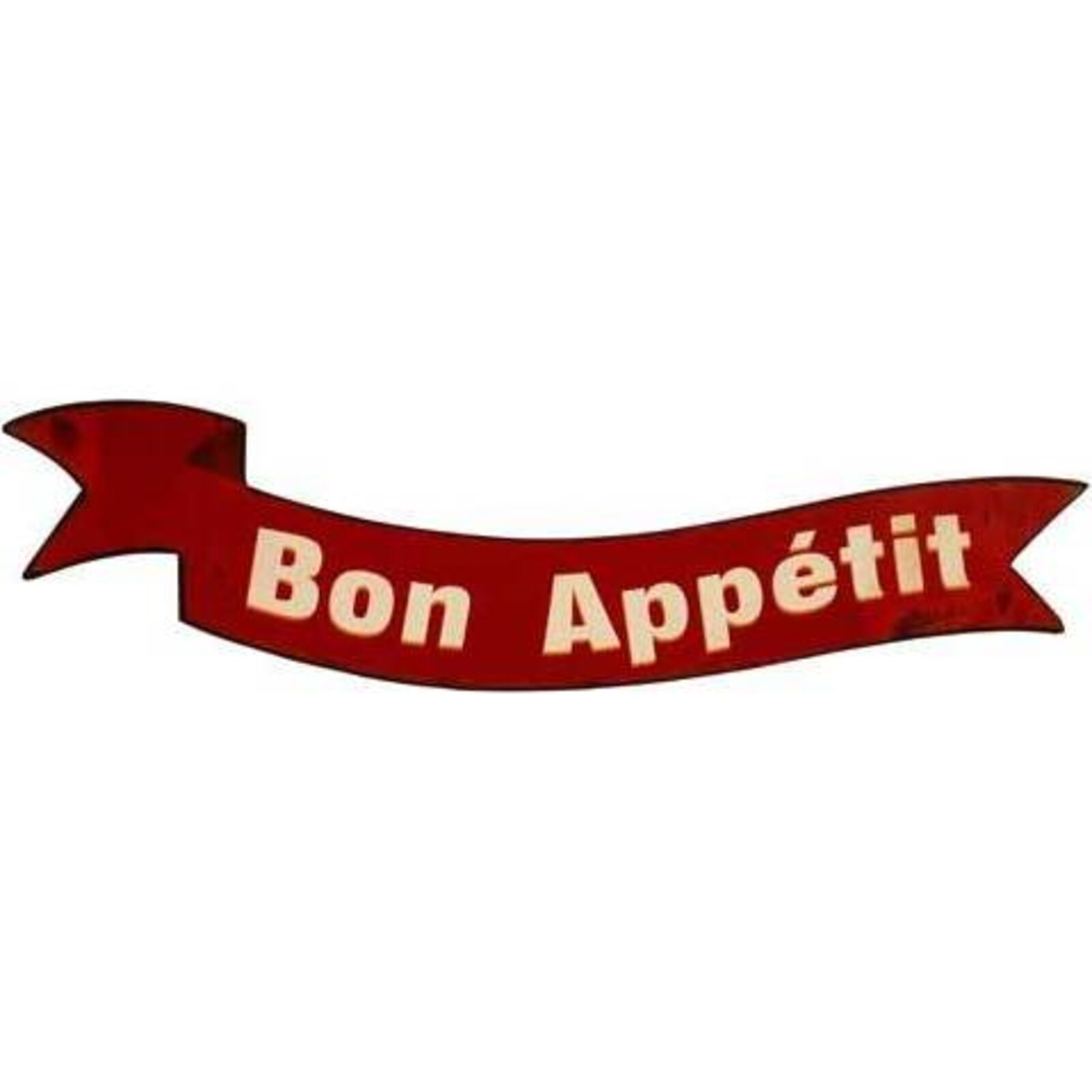 Tin Sign Bon Appetit
