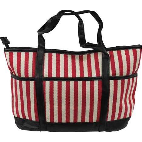 Tote Bag Capri Stripe Red