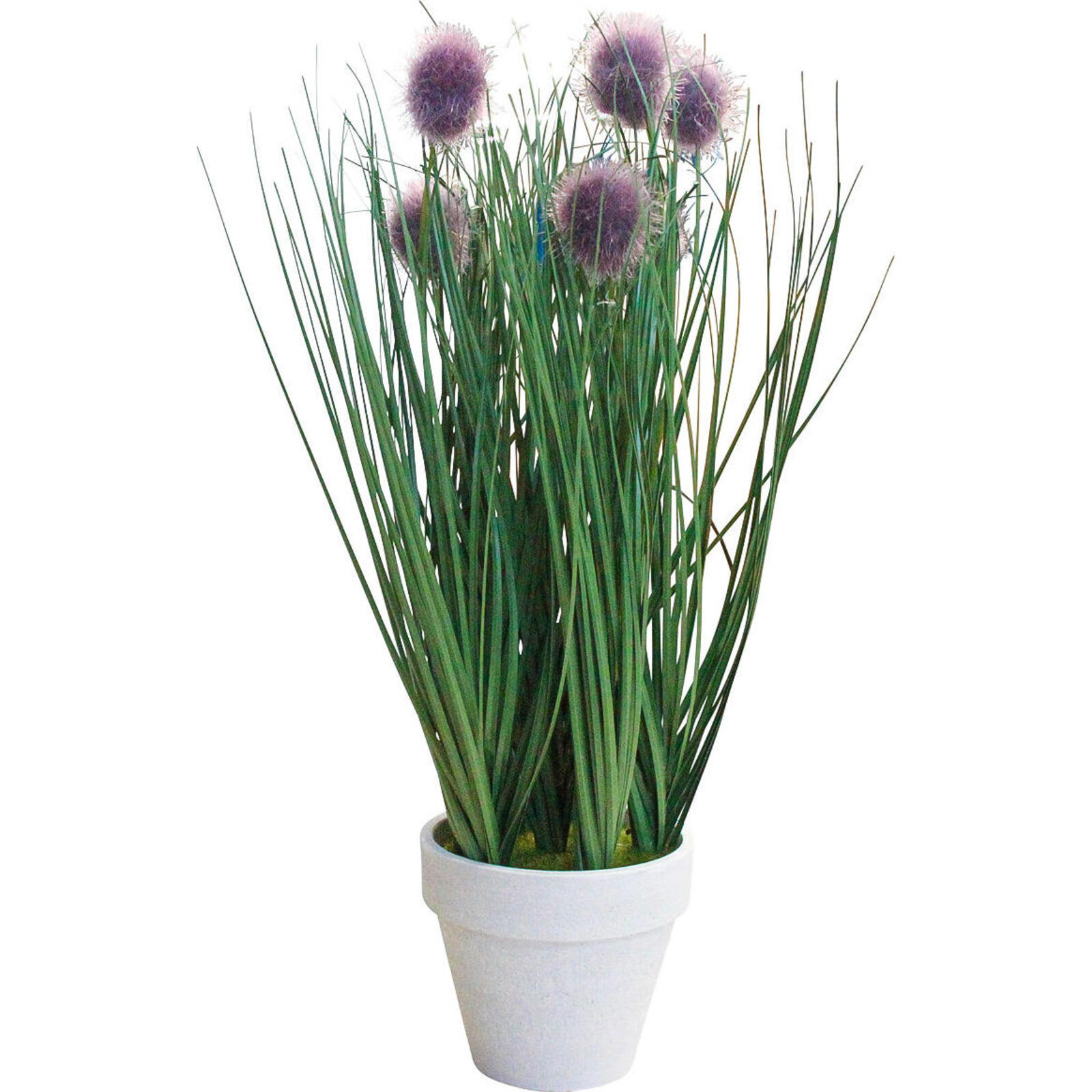 Artificial Spiky Poms Lavender