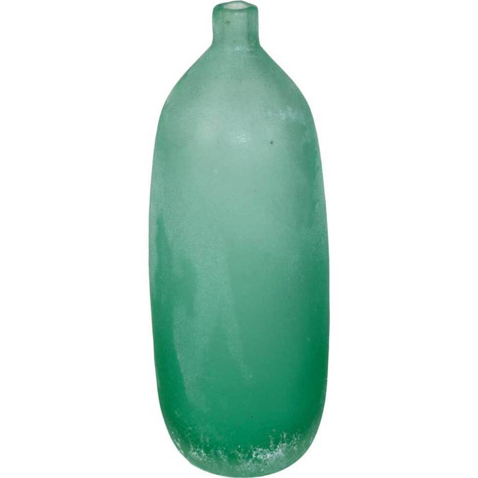 Glass Vase Aquamarine Tall