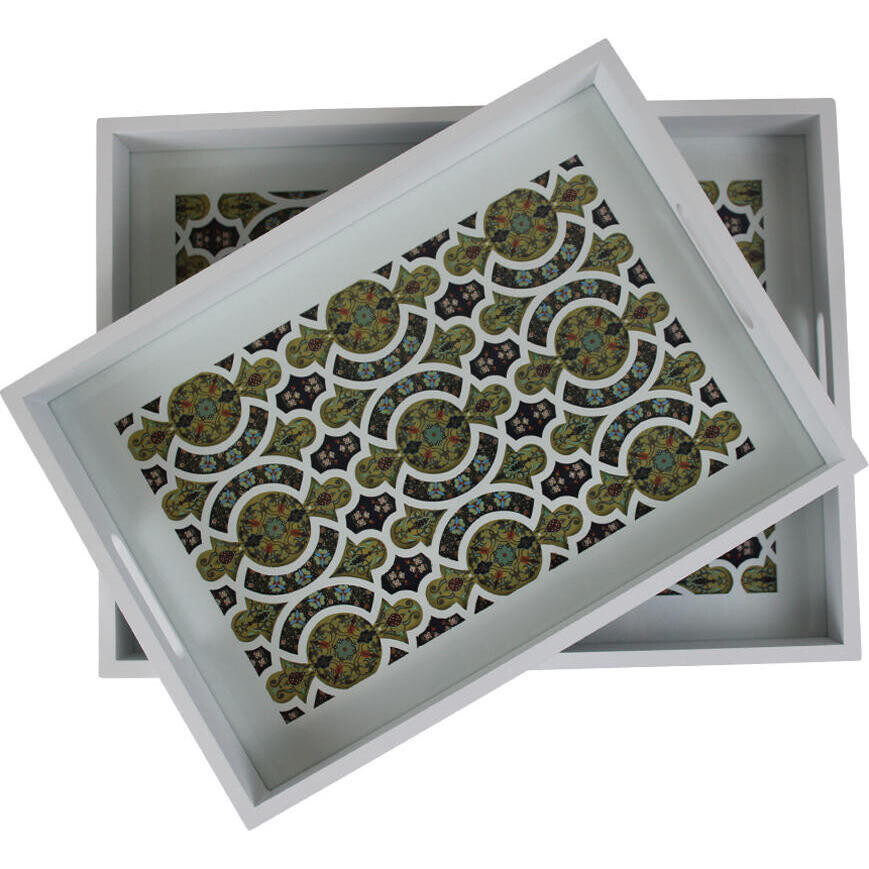 Trays Ornamental S/2