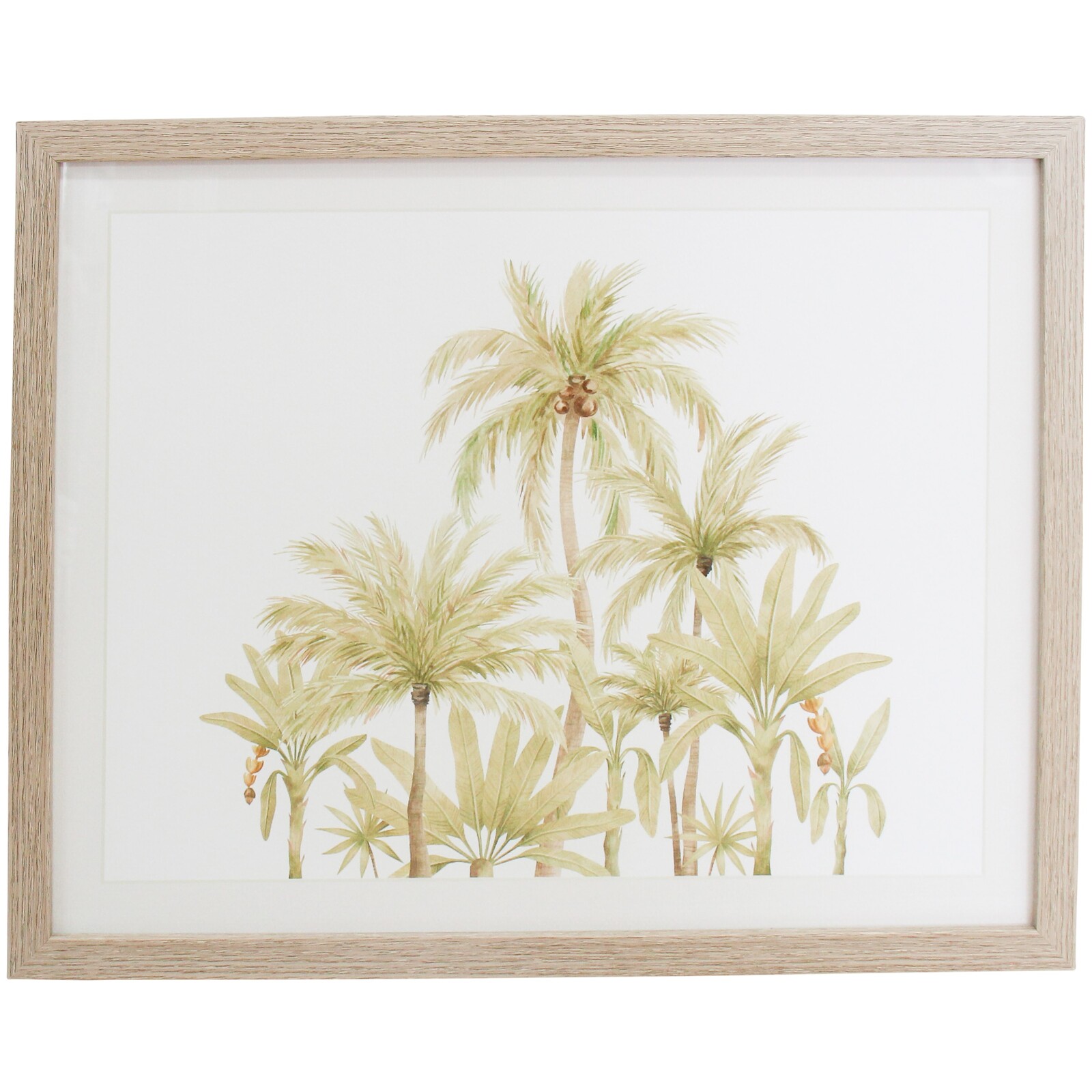 Framed Print Desert Palms