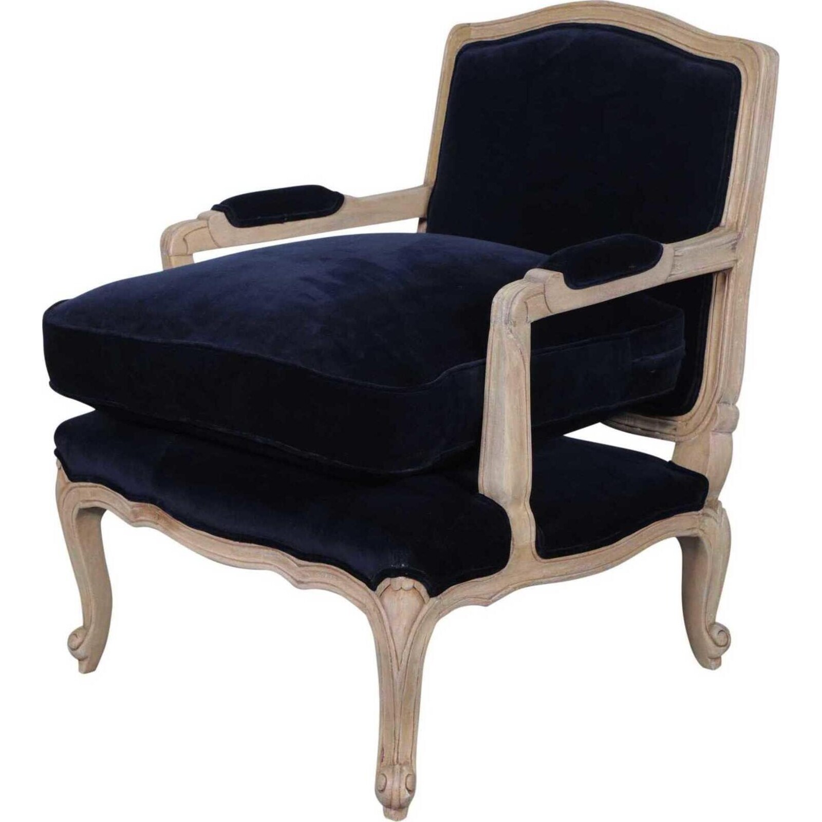 Chair Velvet Indigo