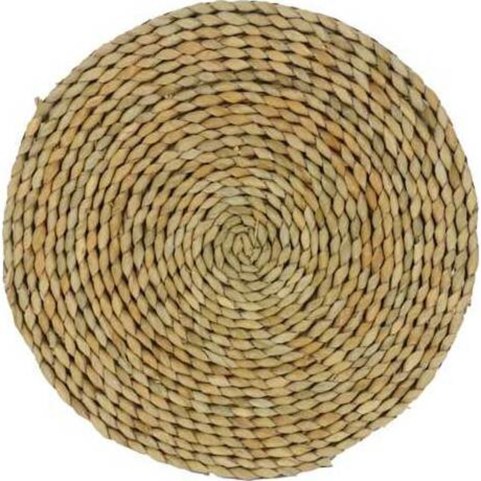 Placemat Natural Weave Round Small