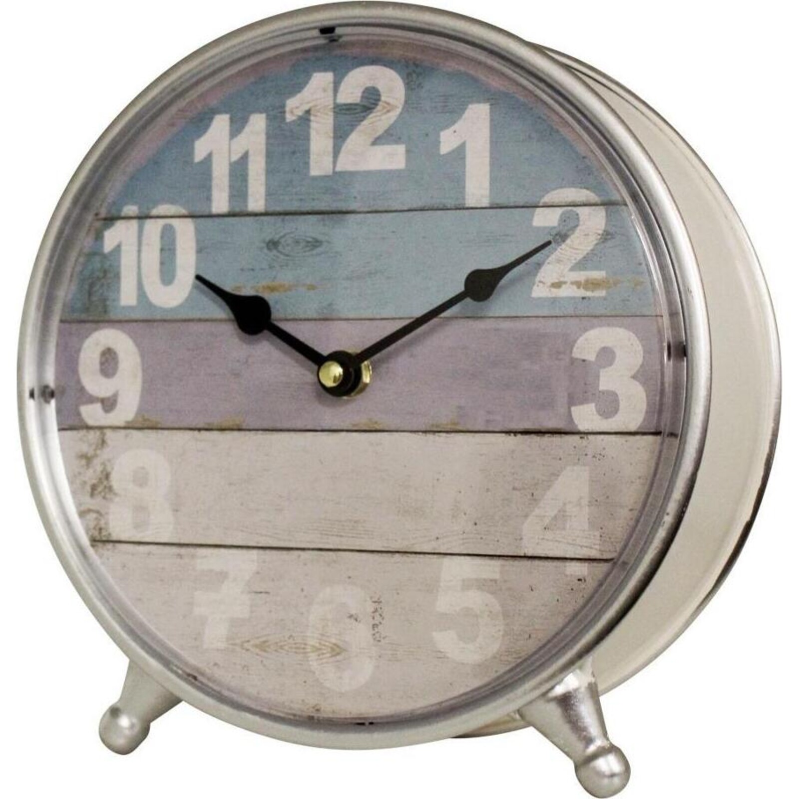 Table clock Dipped White