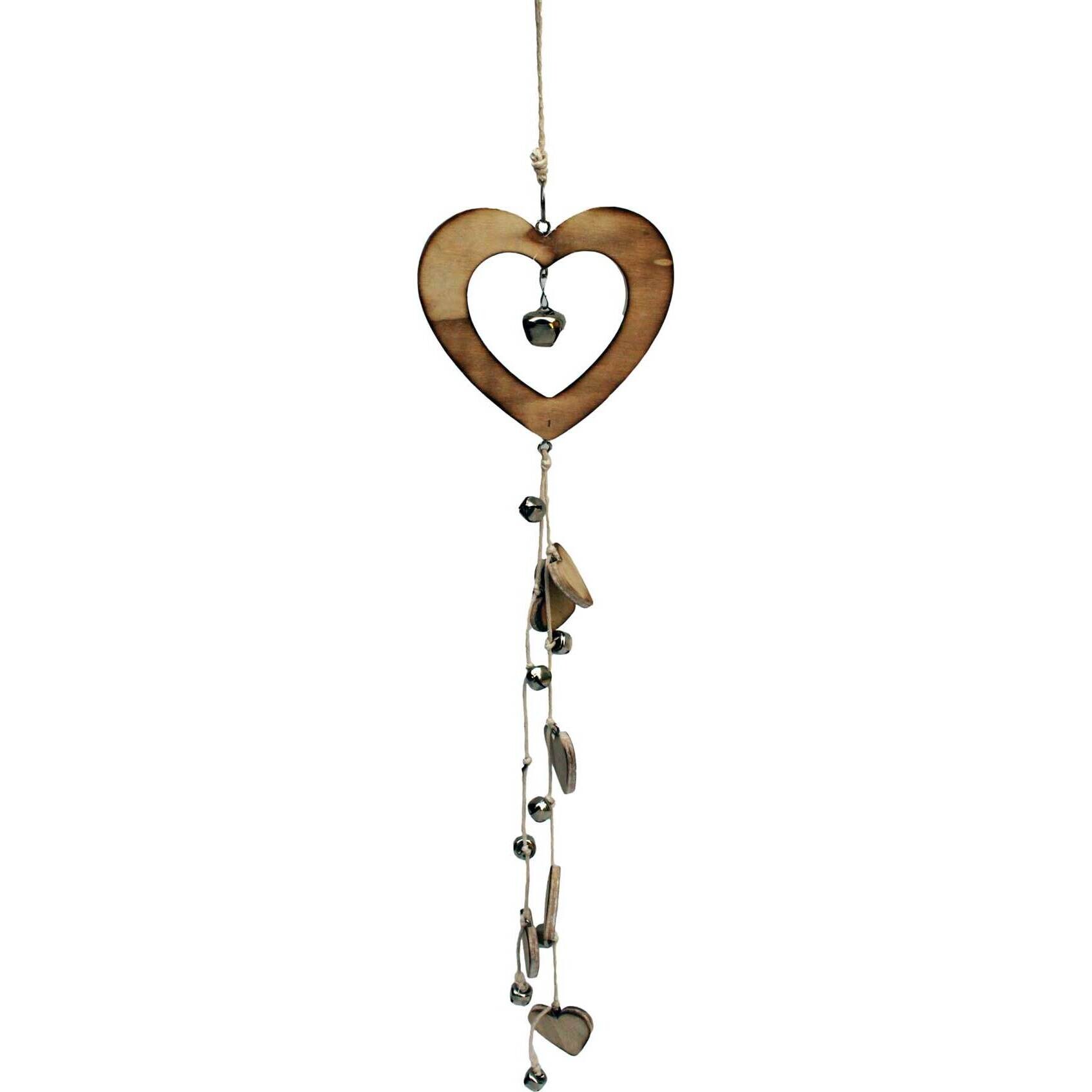 Hanging Heart Bells