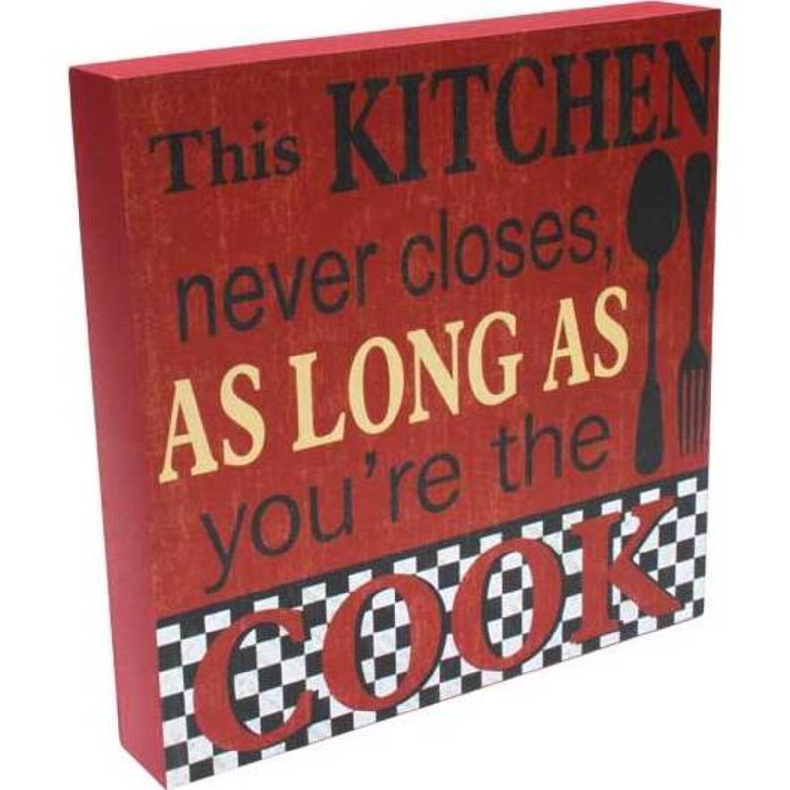 Standing Sign Kitchen Cook
