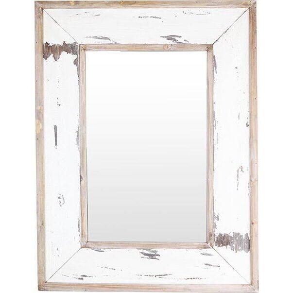 Mirror Rustic White