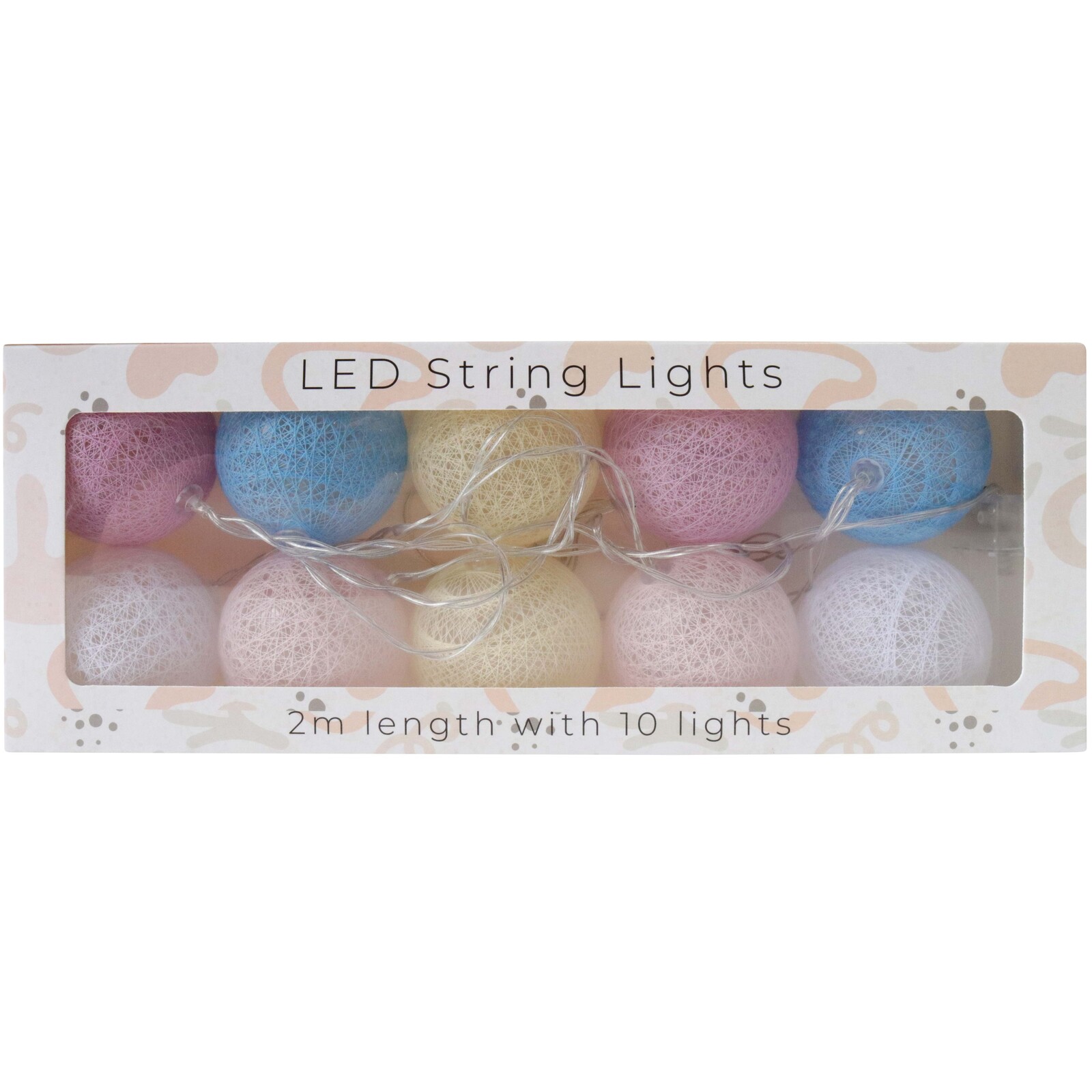 LED String Lights Pastel