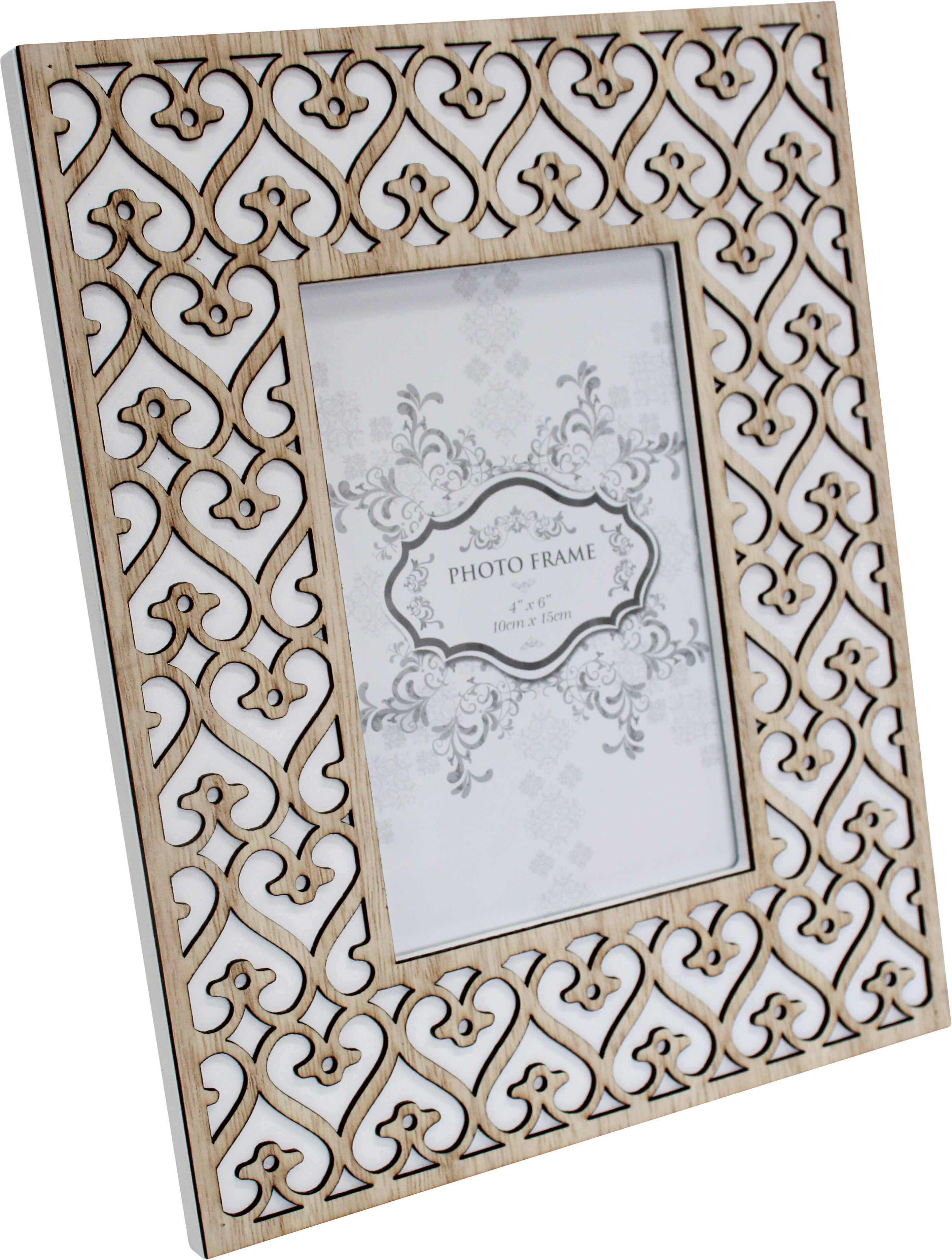 Frame Heart 4x6 Nat