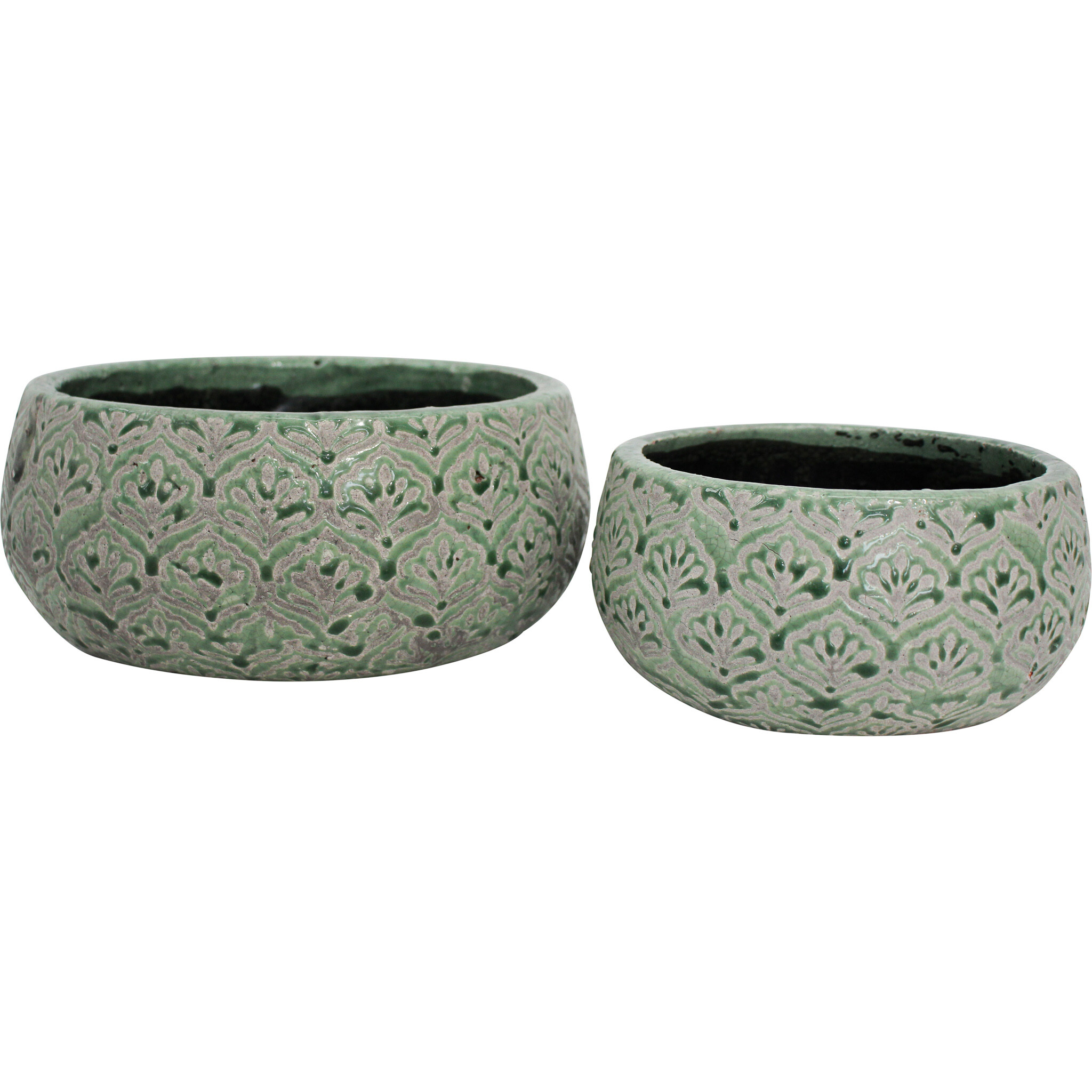 Pot Squat S/2 Motif Jade