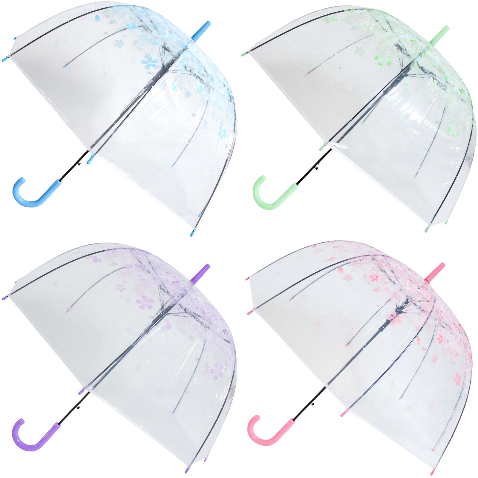 Umbrella 4 Asstd Pastel