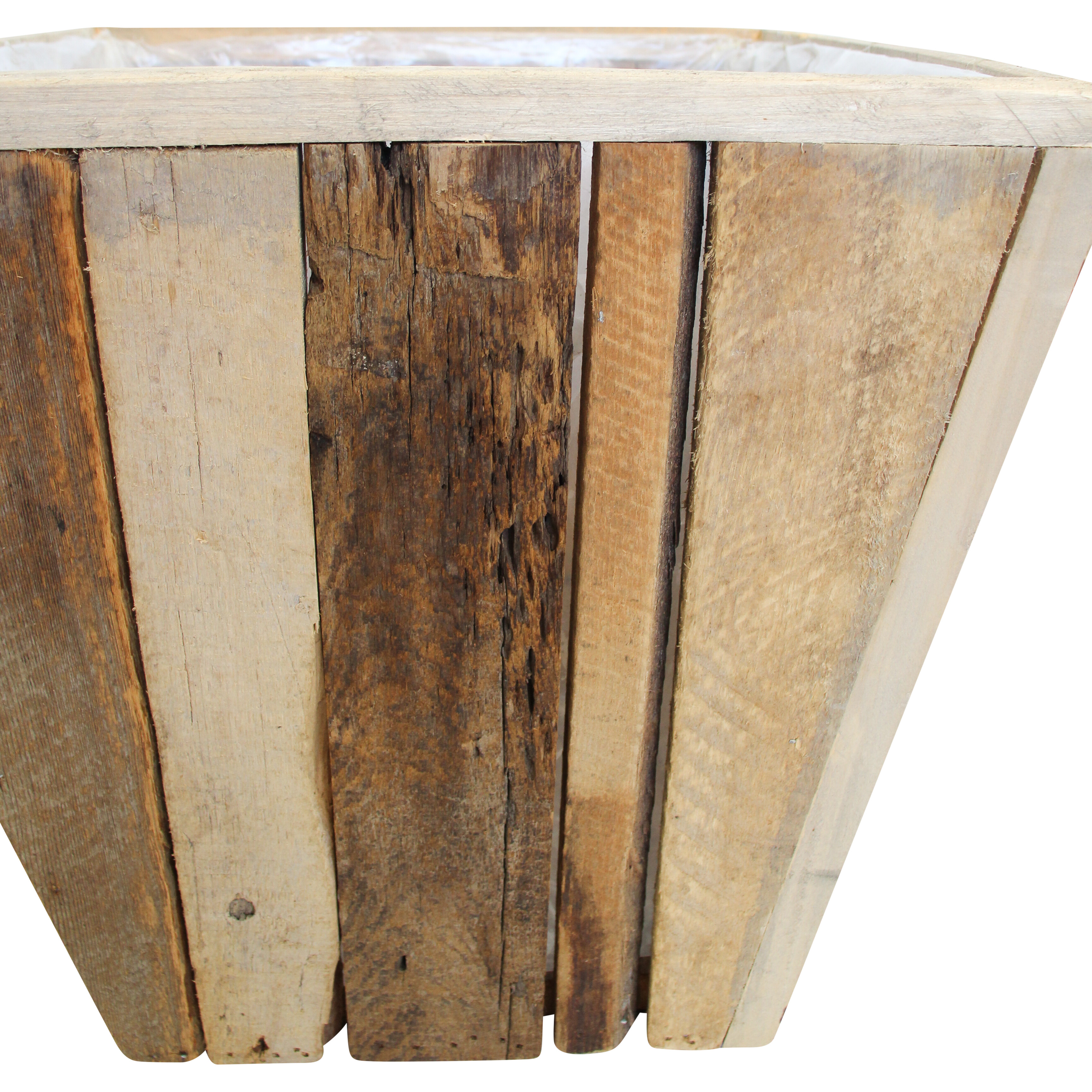 Lrg Rustic S/3 Planters