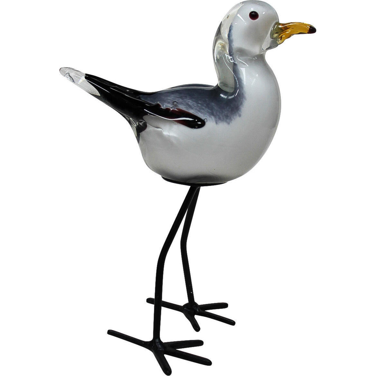 Glass Seagull Standing