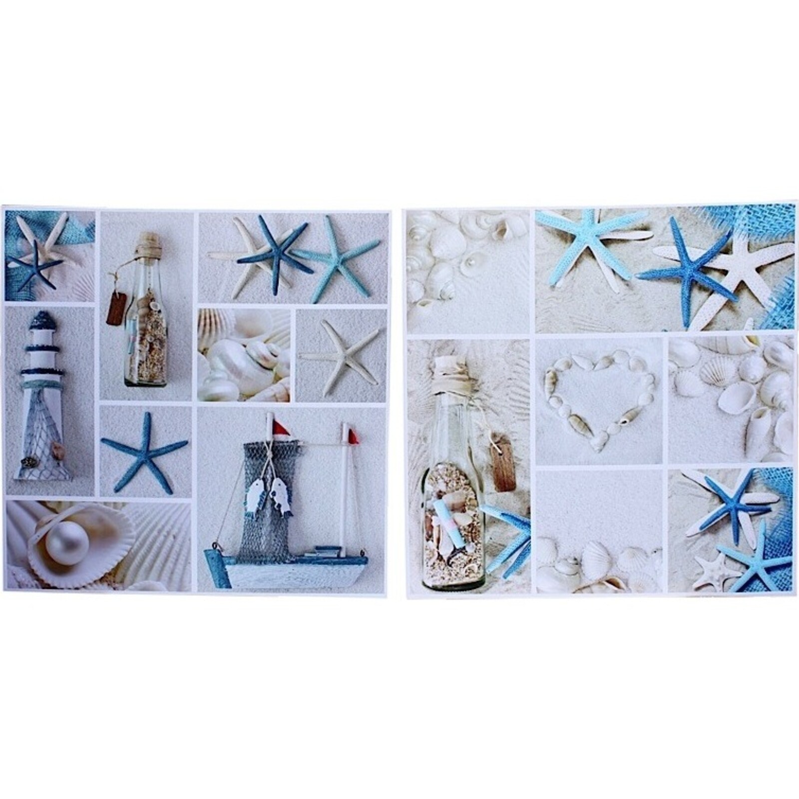 Canvas Print - Starfish Bottle - Set 2