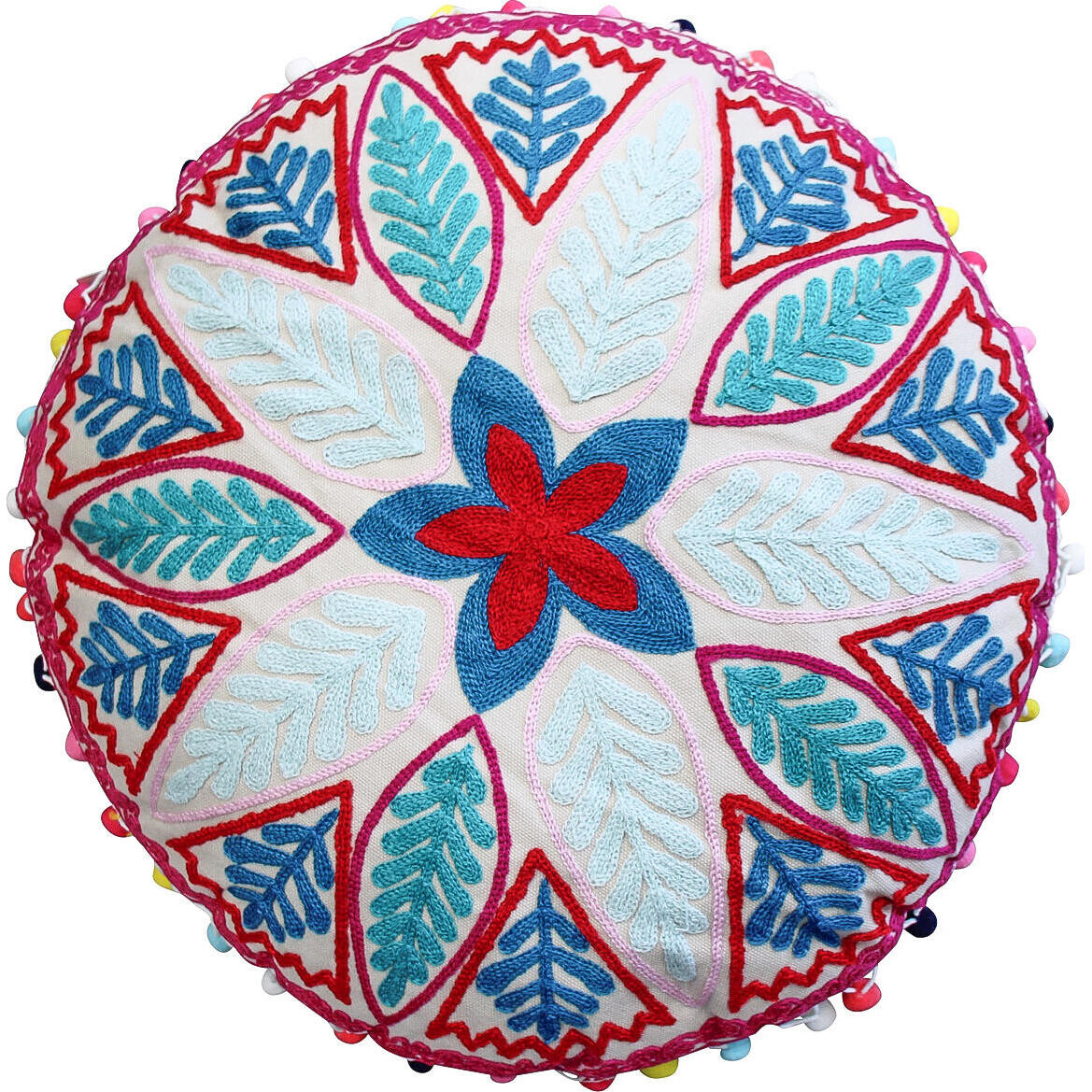 Cushion Caribbean Round