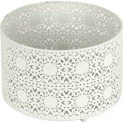 Container Filigree White