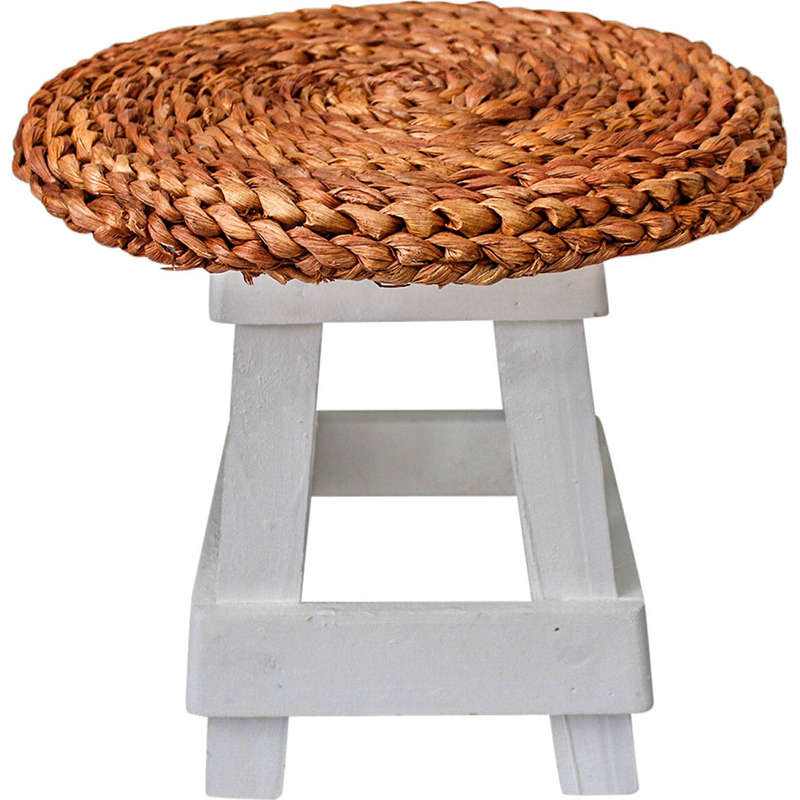 Woven Top Stool Natural