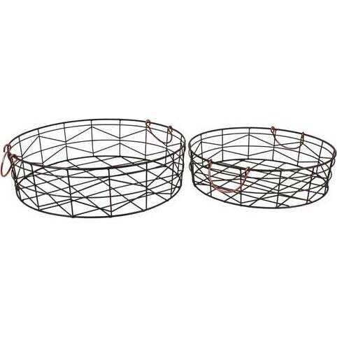 Wire Baskets Cobe Round S/2