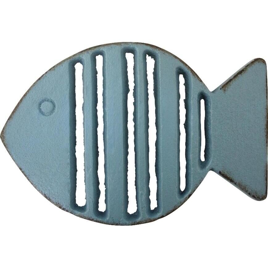 Trivet  Fish Lght Blue