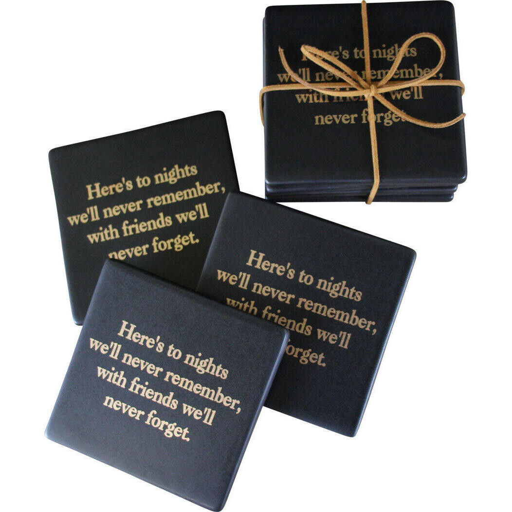 Coasters Black Night's Friends