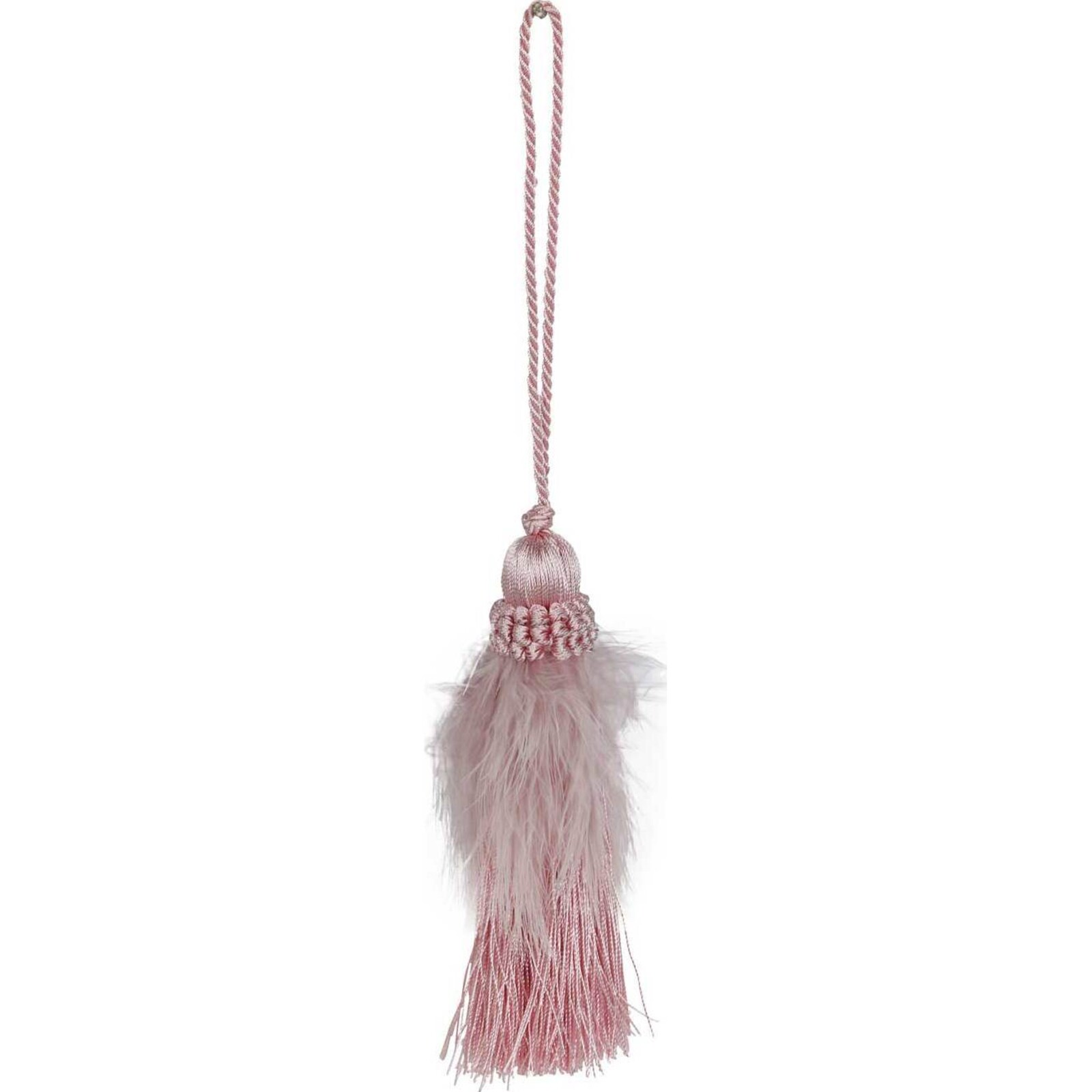 Feather Tassel Soft Pink