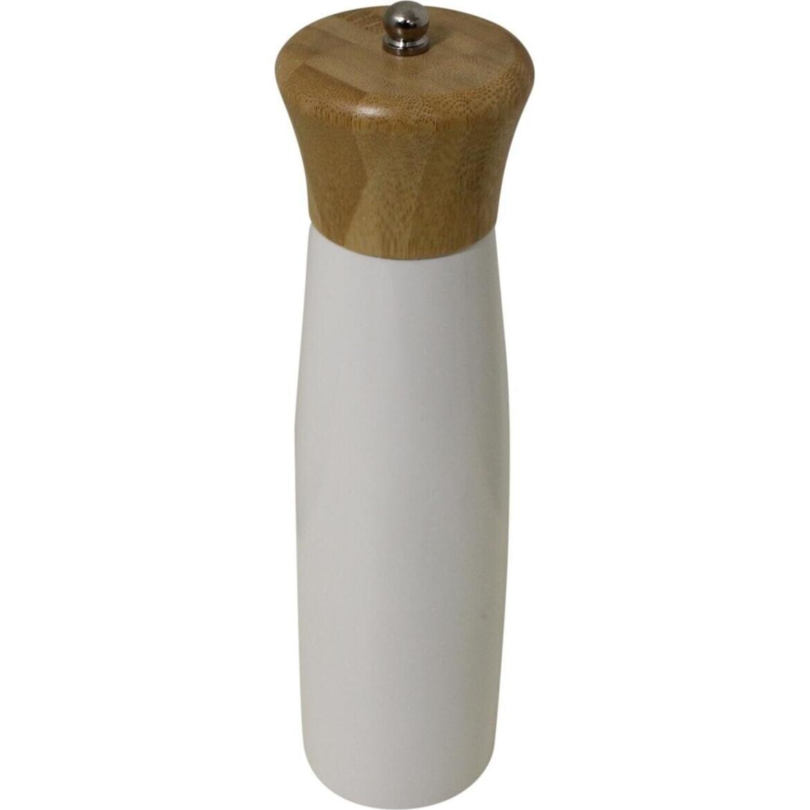 Salt or Pepper Mill Timber/ White