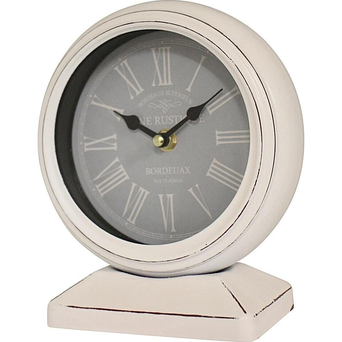 Table Clock Vine Rustique