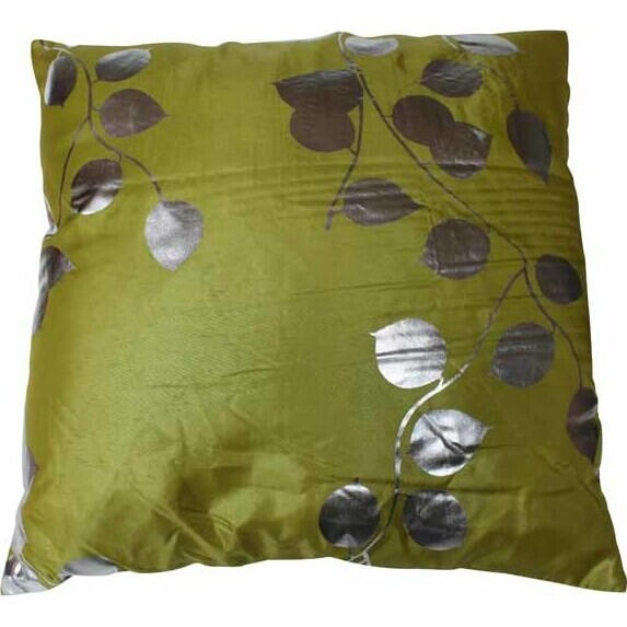 Cushion - Lime Silver Leaf