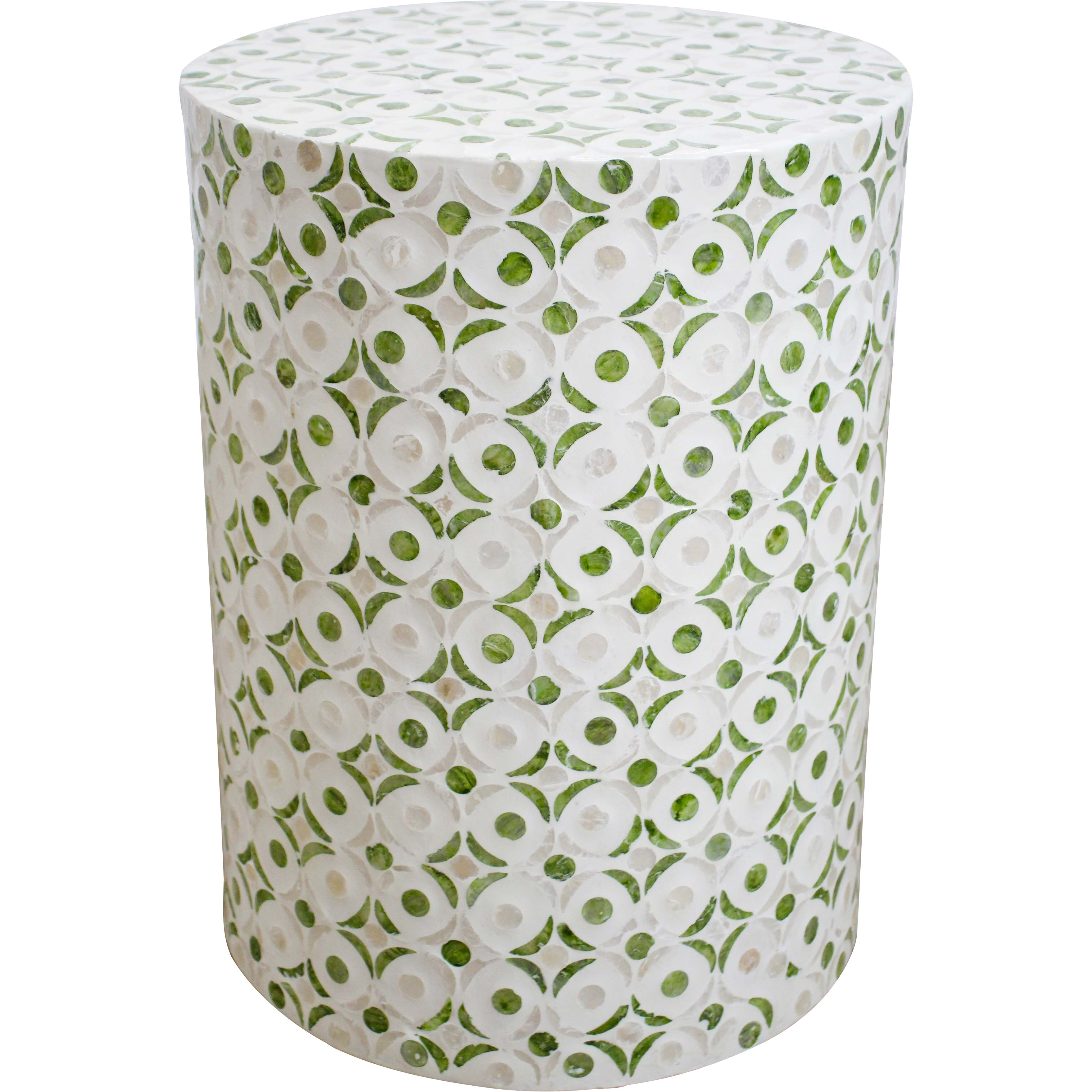 Stool Pistachio and Ivory