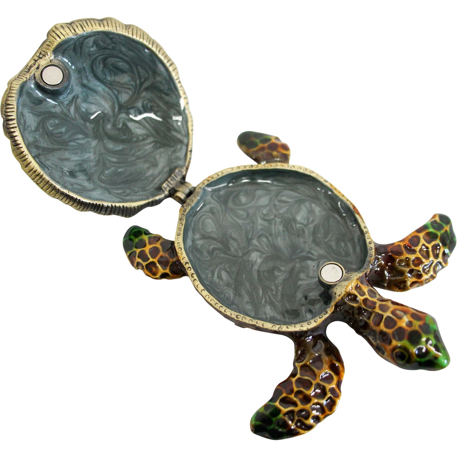 Decorative Turtle Trinket Box