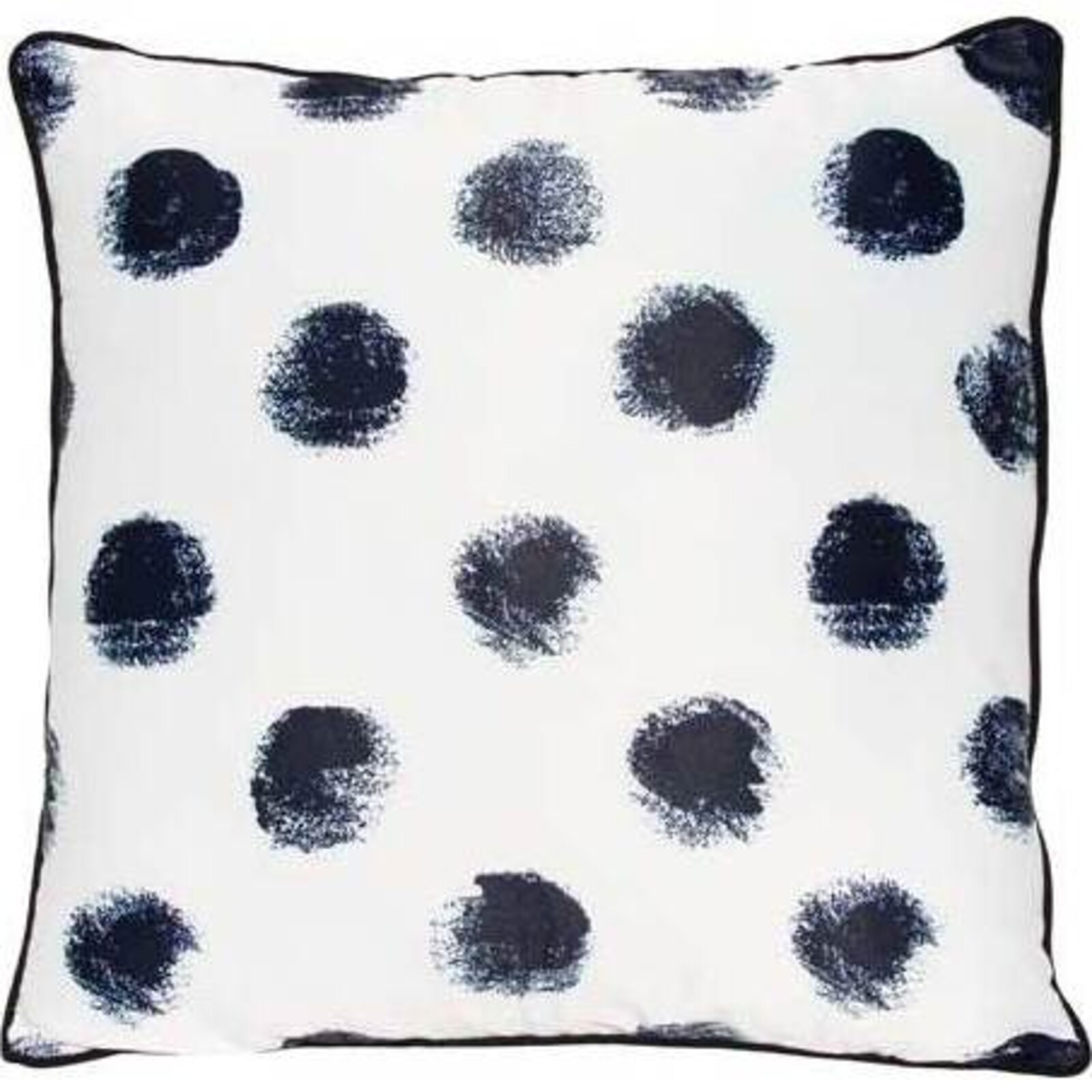 Cushion Black Dots