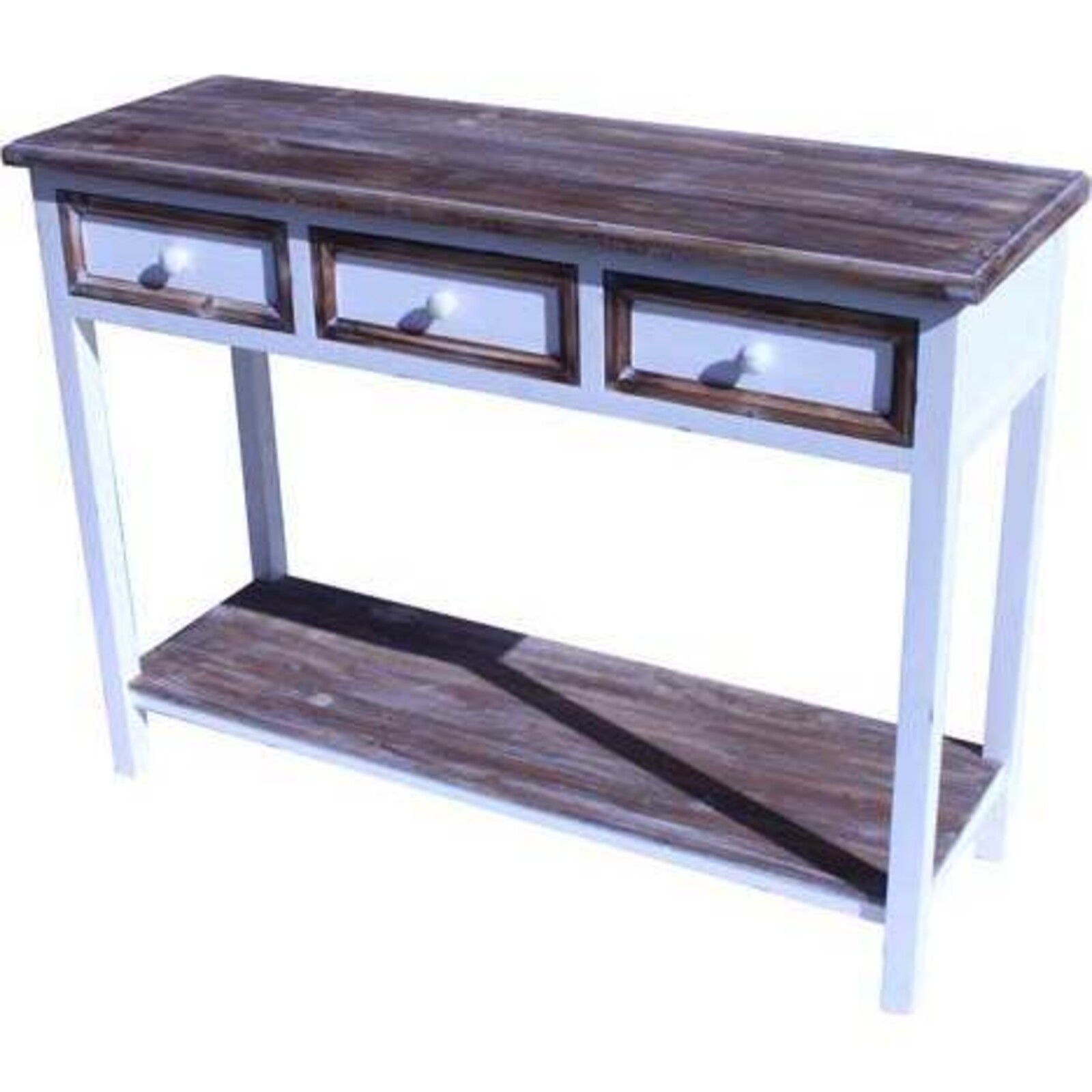 Console Table Two Tone