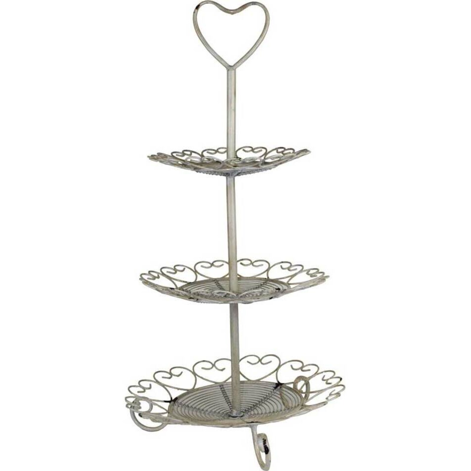 Tiered Stand Wire Hearts