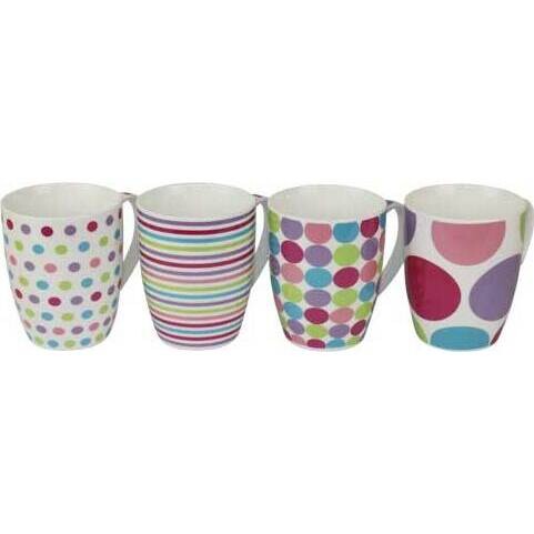 Mugs Dot n Stripe Asstd