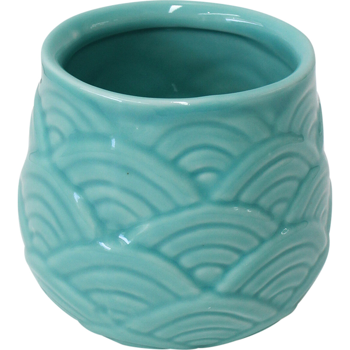 Planter Waves Seafoam