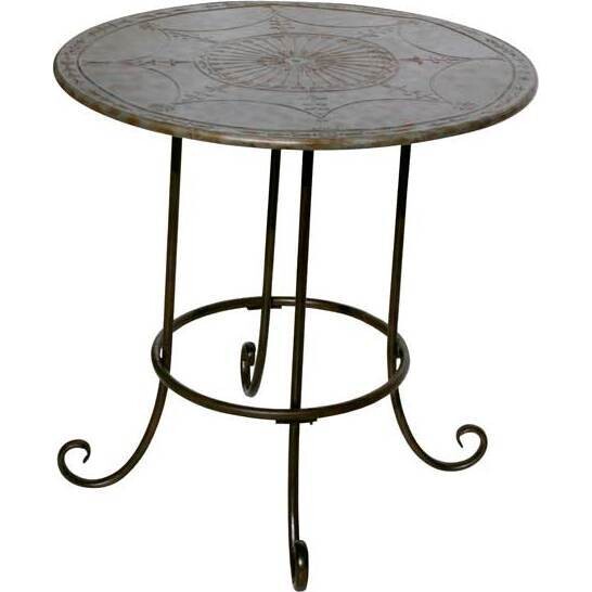 Table Zinco Round