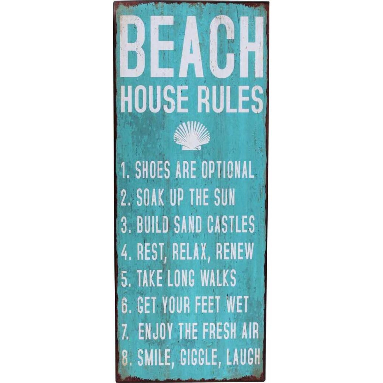 Sign - Beach House Rules