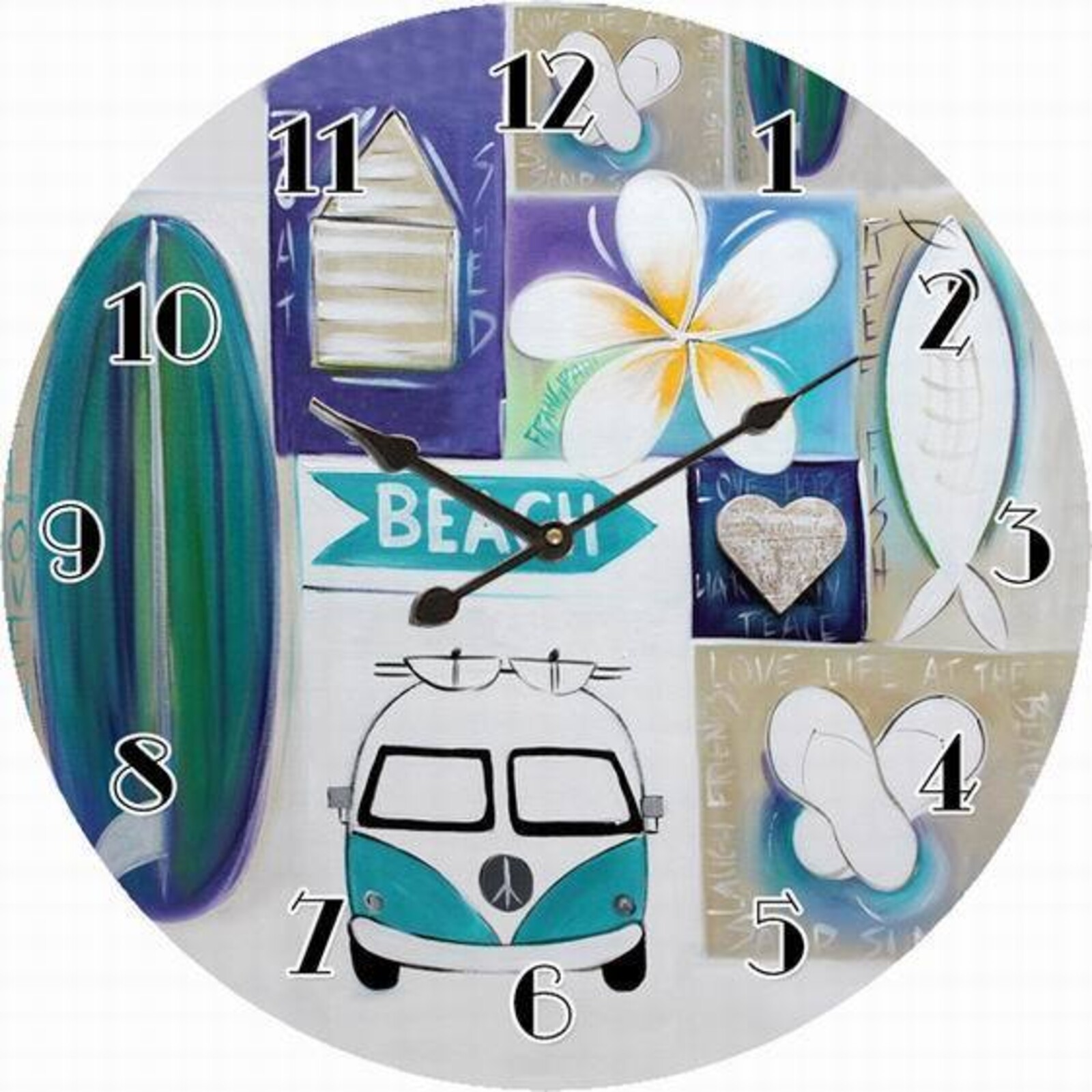 Clock - Surfboard Combi