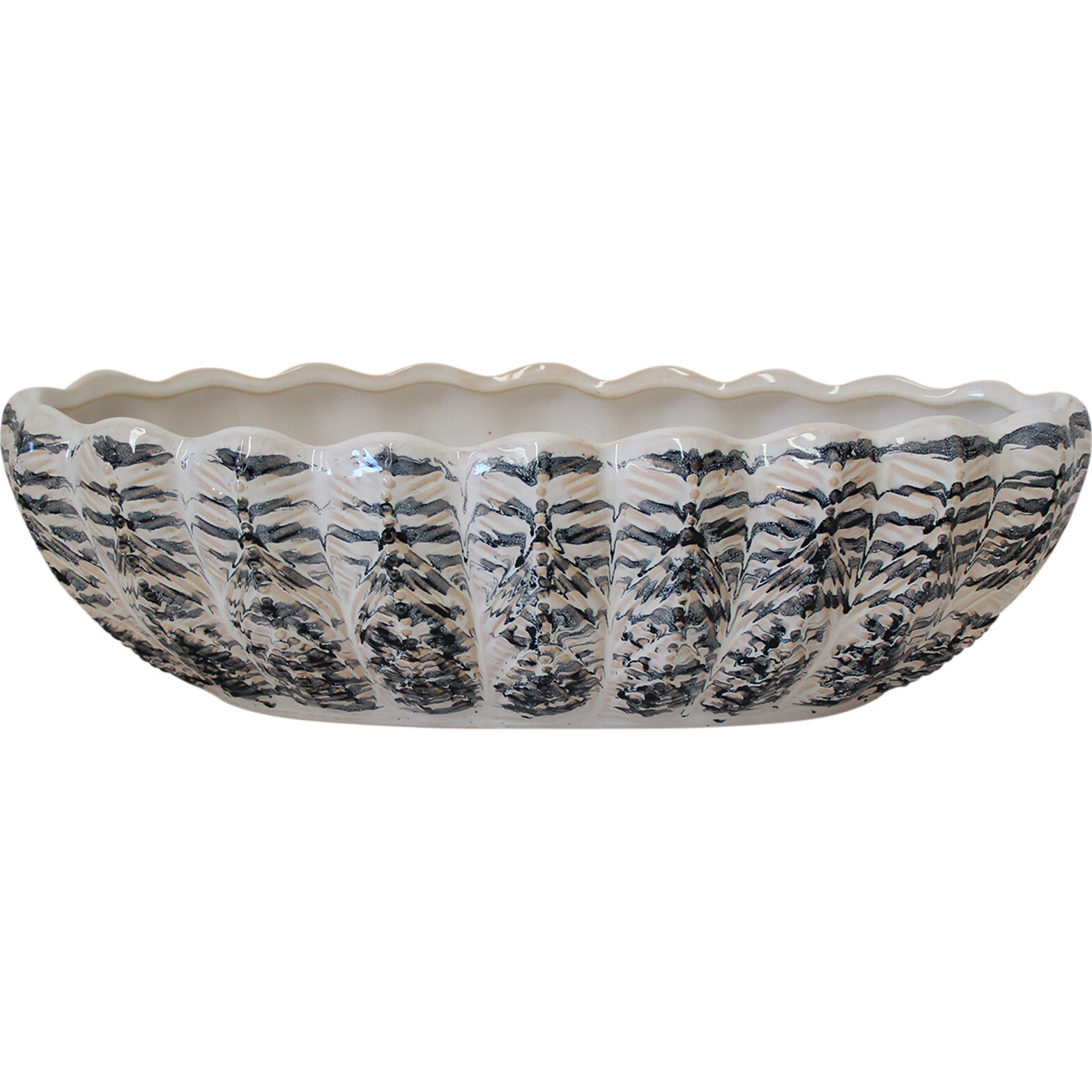 Planter Oval Midnight Ocean XL