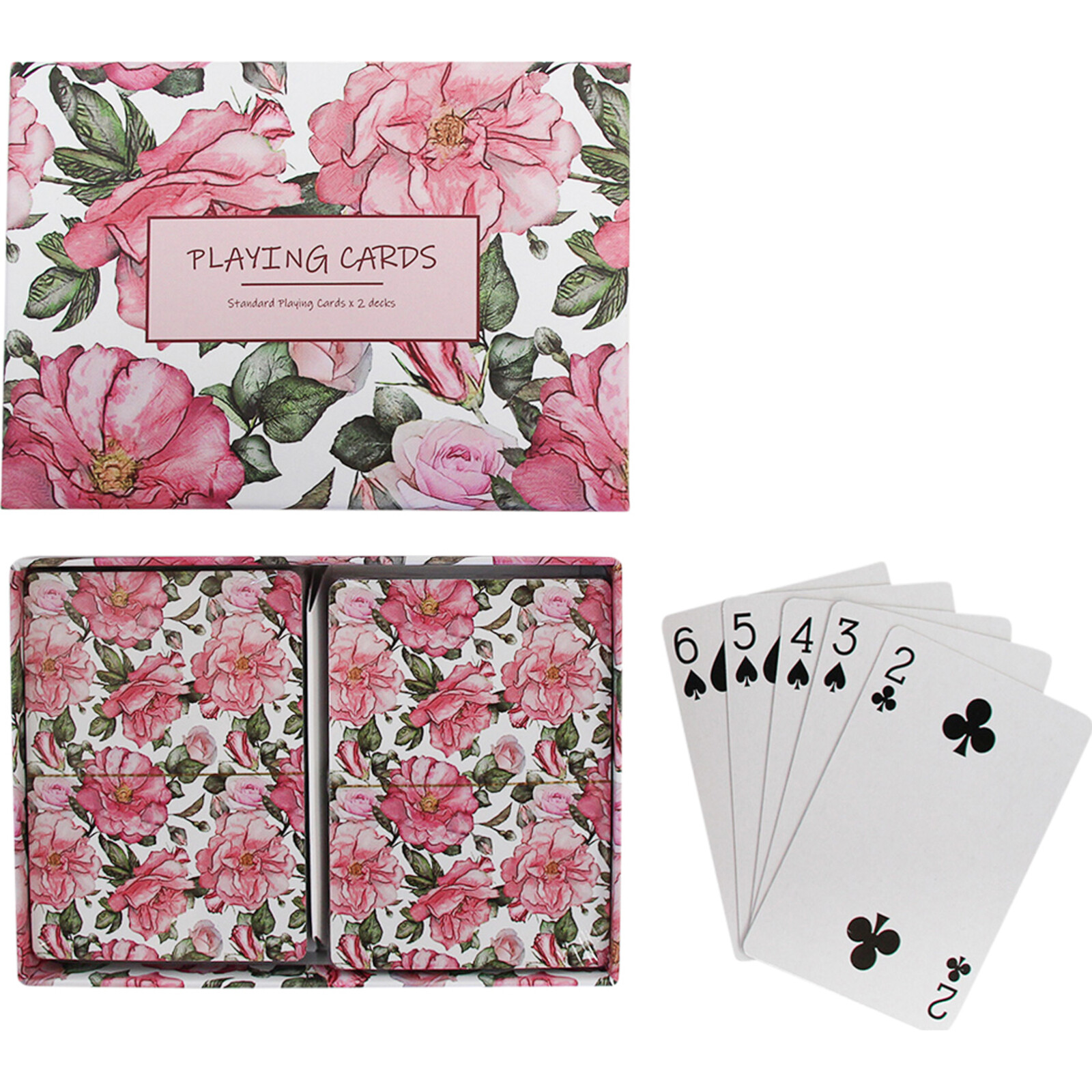 Playing Cards Floral