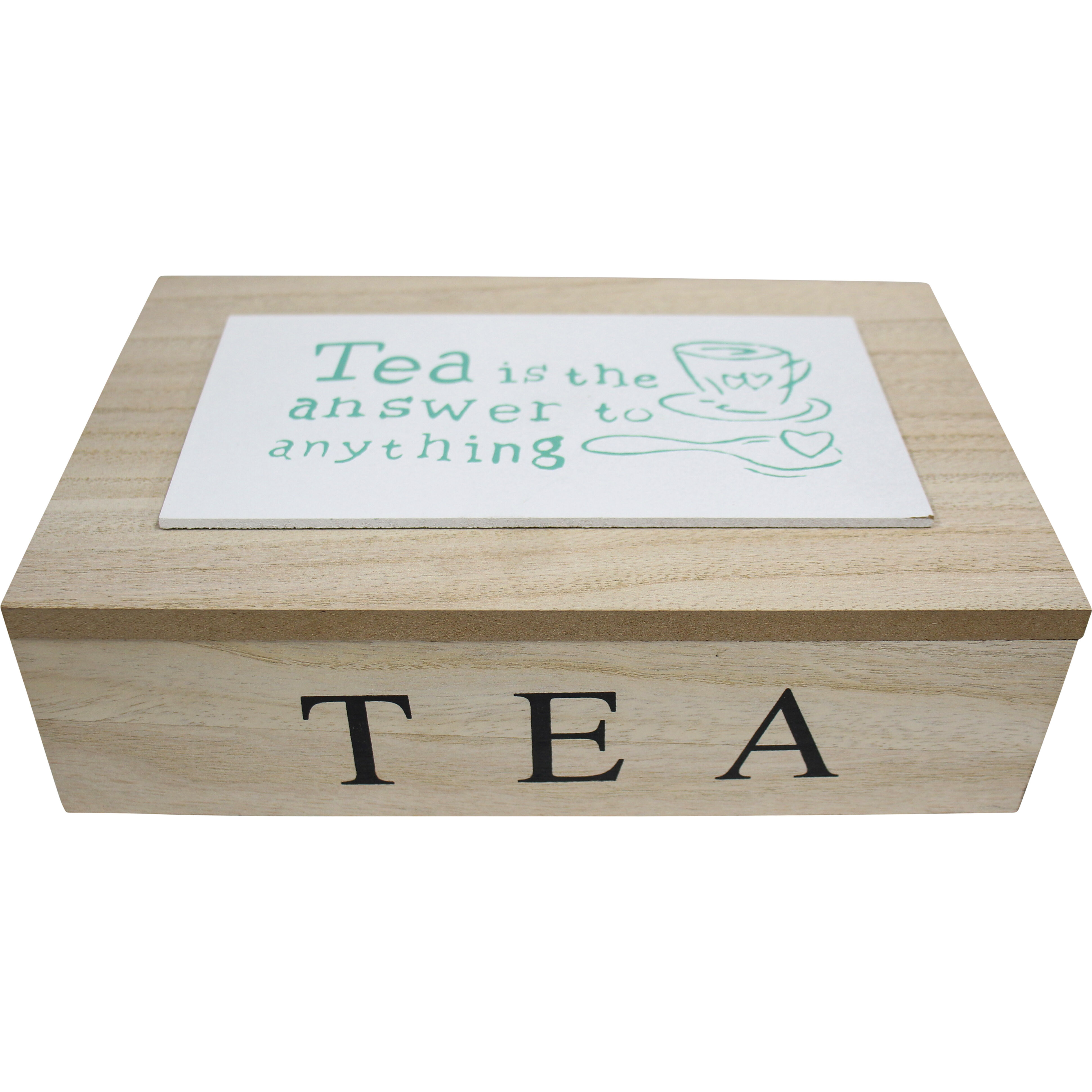 Box Tea Is The Answer White