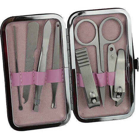 Manicure Set Croc Red