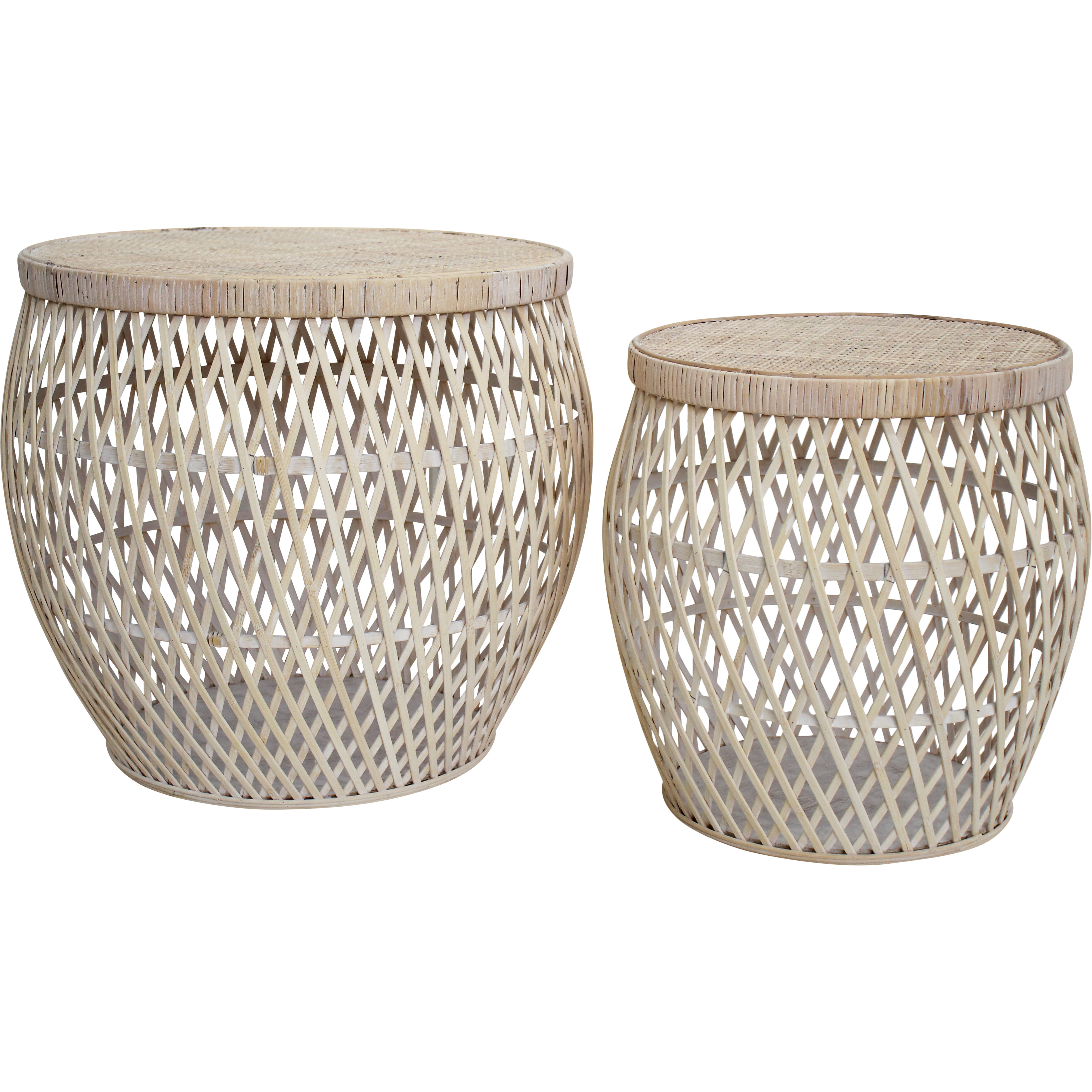 Tables S/2 Portland Rattan Wash