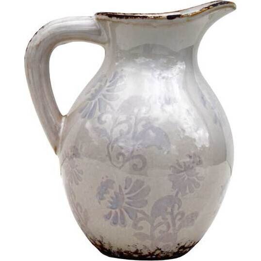 Curve Jug Winter White Small