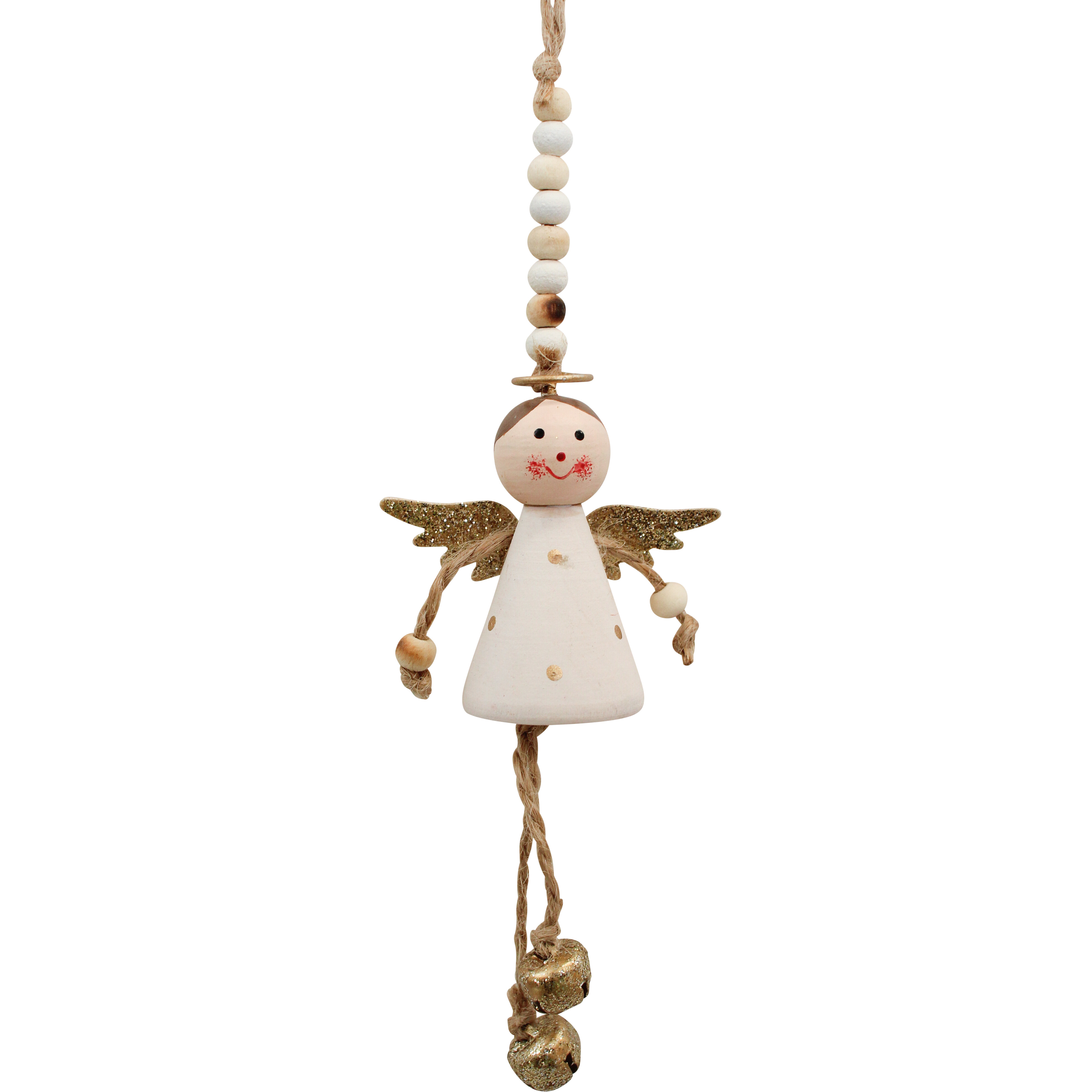 Hanging Angel Halo White