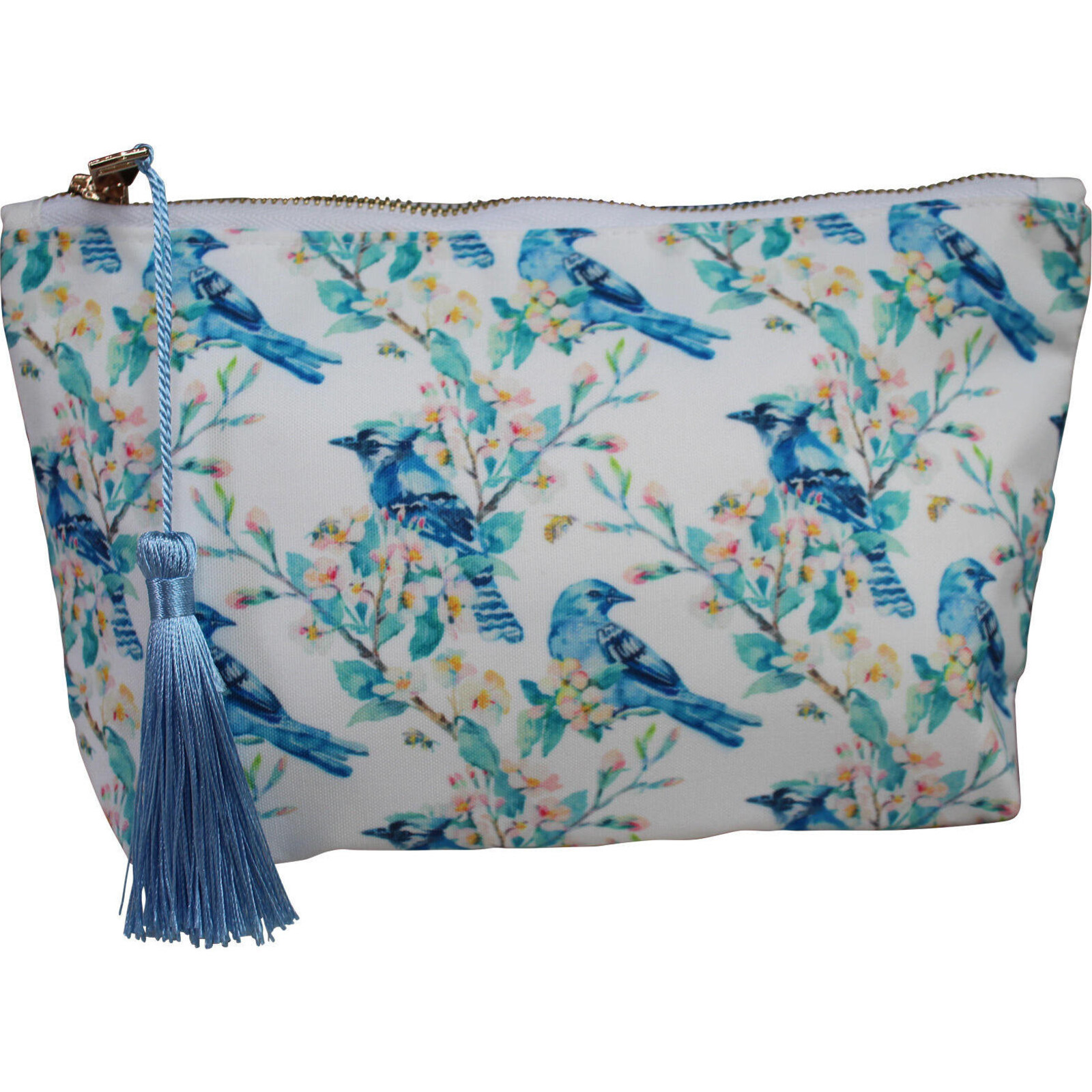 Cosmetic Bag Kingfisher Blossom