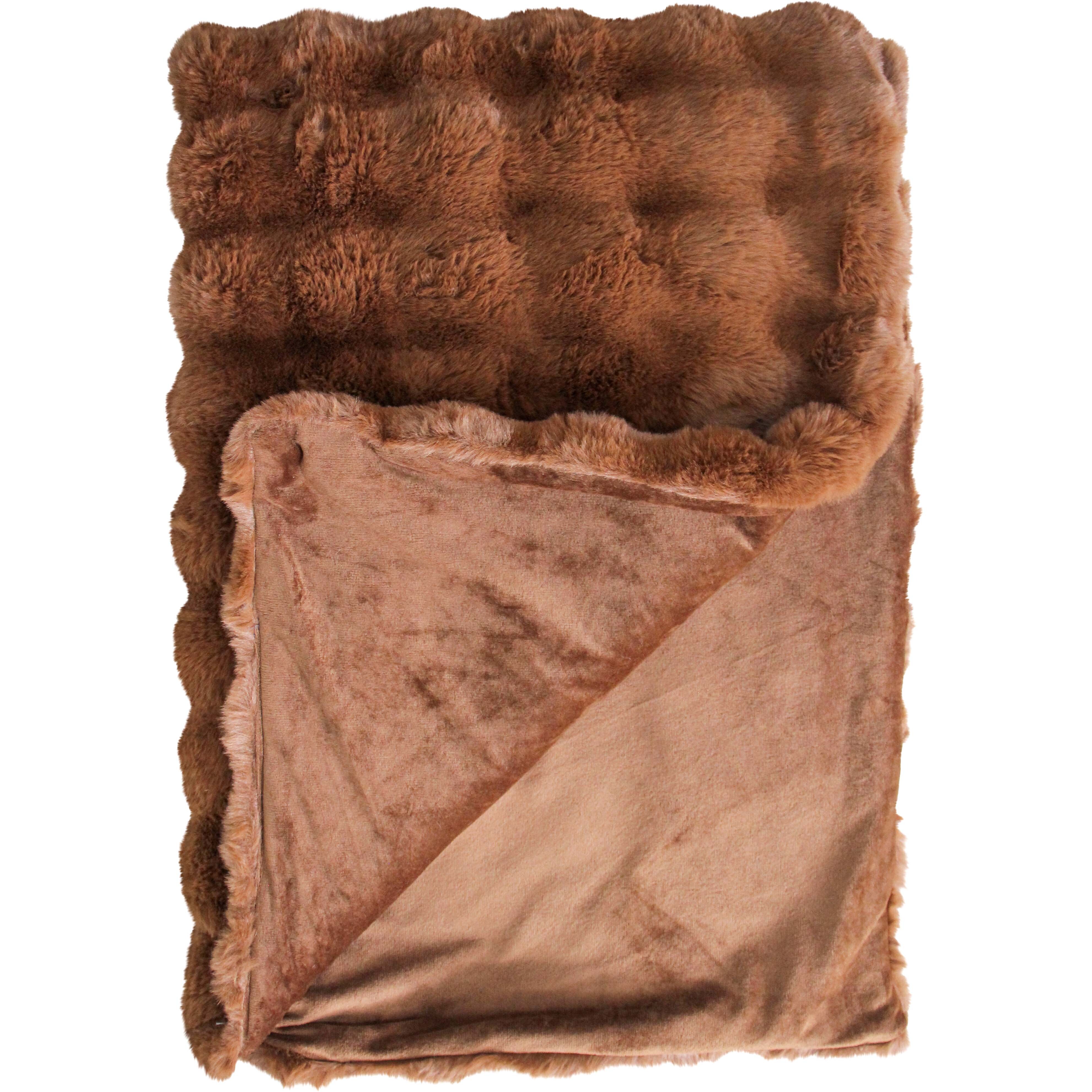 Blanket Lux Faux Fur Coco