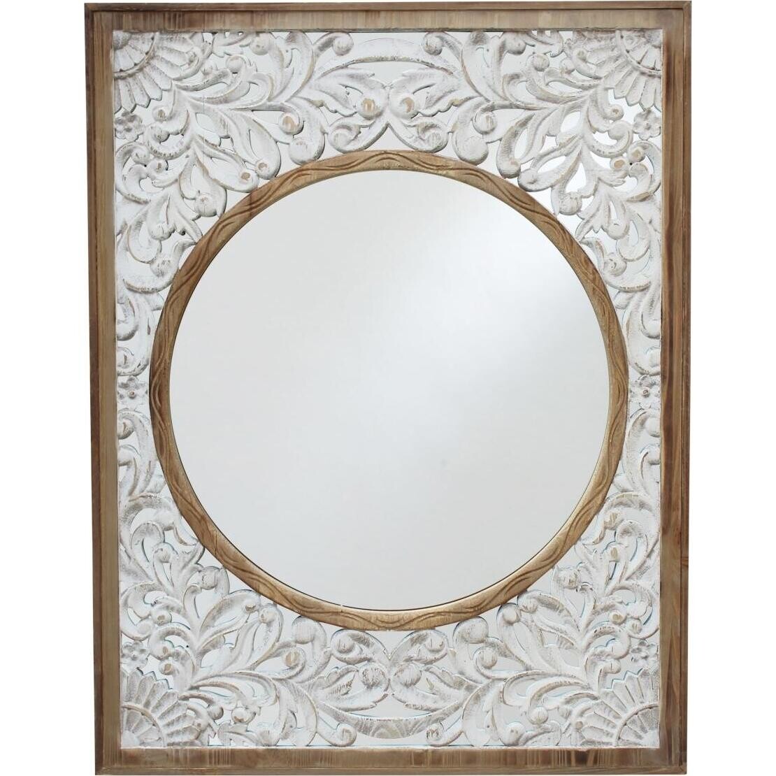 Mirror With Mandala Corners