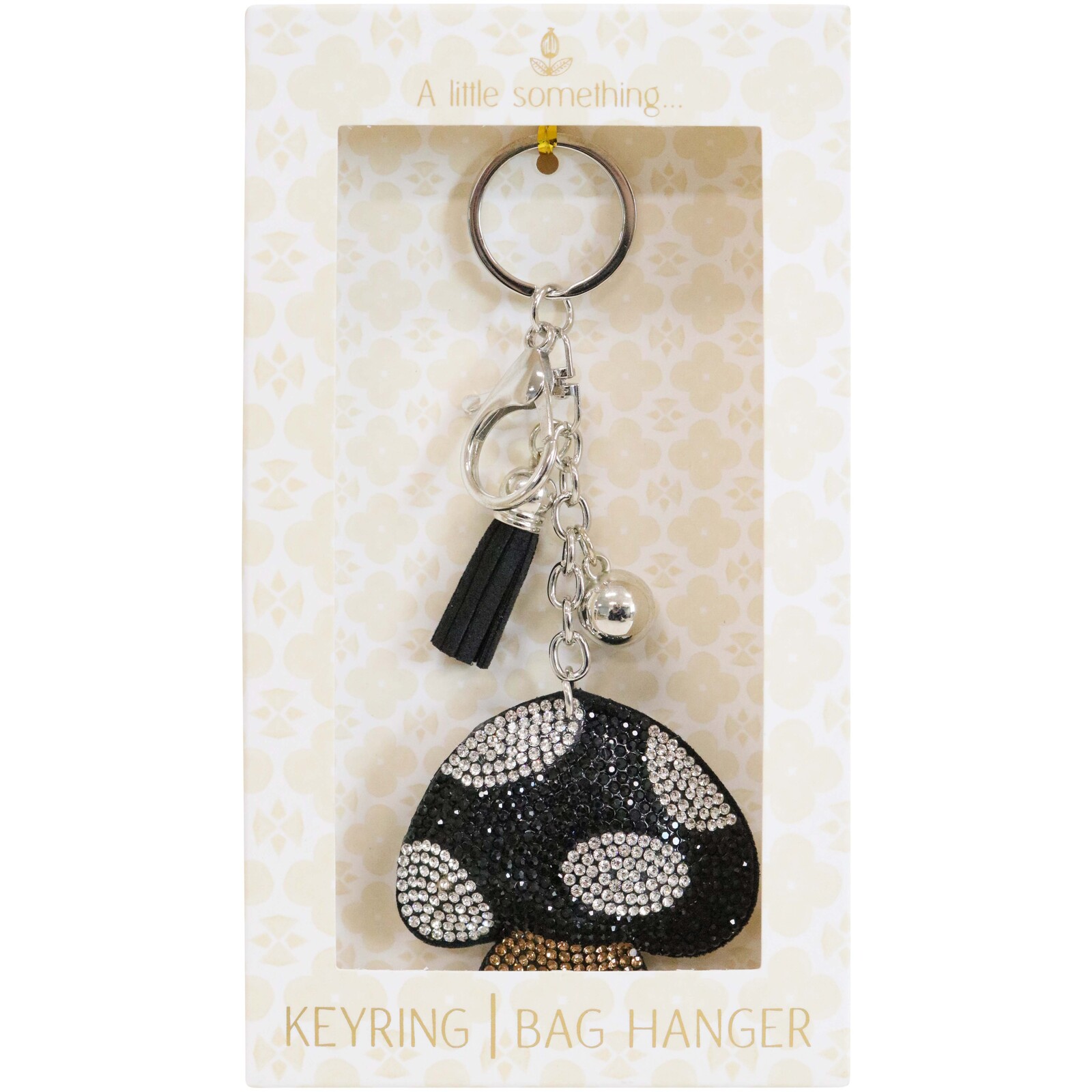 Keyring/ Bag Hanger Mushroom